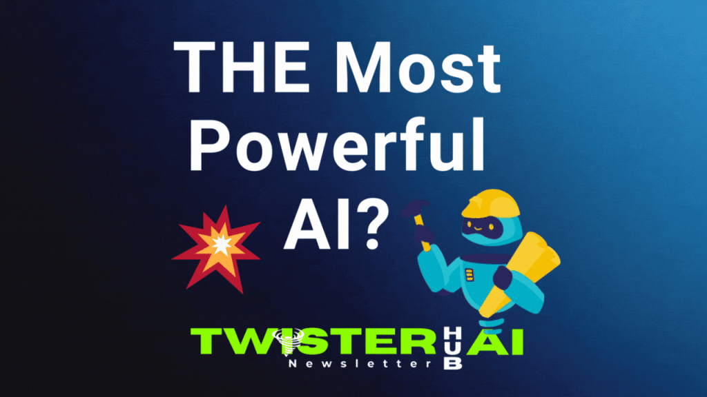 Promotional Image for Twister Hub AI Newsletter
